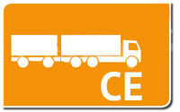 Lkw über 7,5 t + Anhänger: CE
